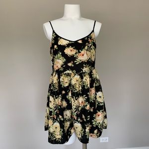 Flower floral romper Kimchi Blue Urban Outfitters
